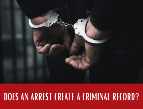 Do Arrests Create a Criminal Record?