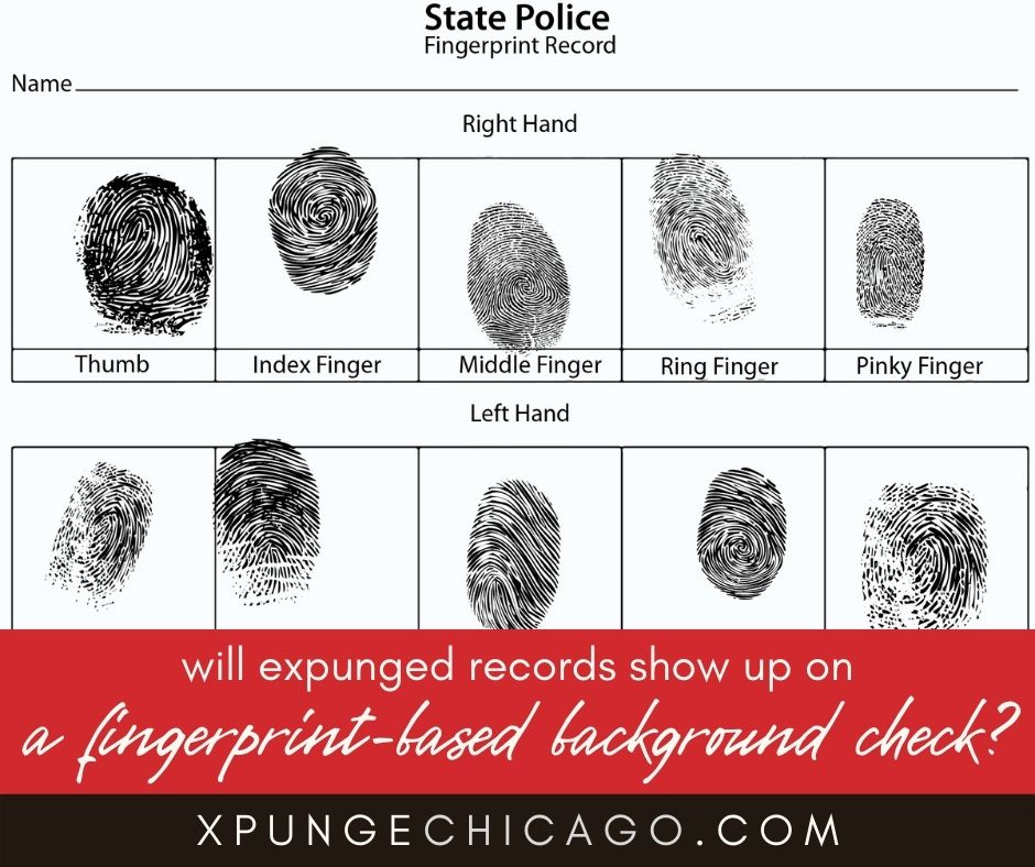 Do Expunged Records Show Up on a Fingerprint Background Check? -